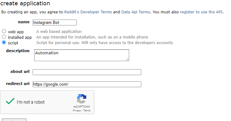 Reddit App